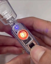 RXP Torch Waterproof Lighter Dual ARC Work Lights Windproof Rechargeable Mini Lighters Lamp Outdoor Camping Supplies